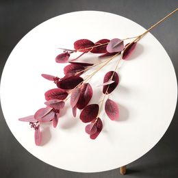 Wedding Decorative Flowers Artificial Eucalyptus Leaves Branches For Home office Decorations