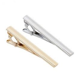 Simple Tie Clips Business Suits Shirt Necktie Tie Bar Clasps Silver Fashion Jewellery for Men Will and Sandy Drop Ship P0726