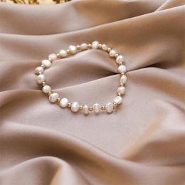 Beaded Strands Momiji Sweet Pearl Bracelets European And American Vinta For Women Charms Jewellery Bohemia Bead Bracelet Set Wholesale Fawn22