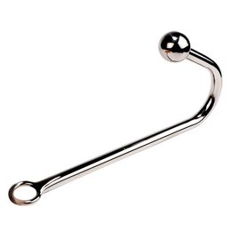Metal Hook Butt Plug Anal Beads Dilator Women Vaginal Ball Men Anus Douche Bondage Sets Erotic Product sexy Toys for Adults Games