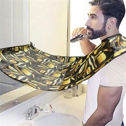 Barber Shaving Cloth Waterproof Shave Beard Apron Professional Hairdresser Cape Salon Hairdressing Tools 220621