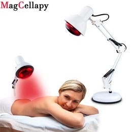 Near Infrared Light Therapy Red Massage Heating Lamp for Improve Sleep Joint Arthritis Muscle Pain Relief Physiotherapy 220325