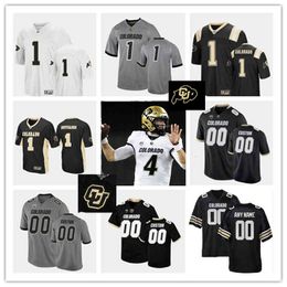 Xflsp 2022 College Custom Colorado Buffaloes Stitched Football Jersey 4 Sam Noyer 26 Carson Wells 99 Jalen Sami 53 Nate Landman 6 Paul Richardson 3