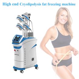 Vertical Cryolipolysis fat freezing Slimming Machine Vacuum adipose reduction cryotherapy cryo lose weight equipment LLLT lipo laser spa salon use