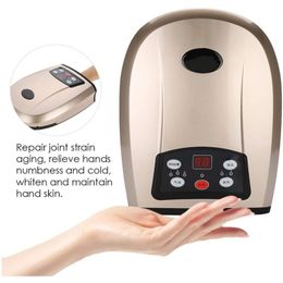 Hotsale Electric Vibrating Hand Massager machine With Heat hand held massage tool finger electric hand massager