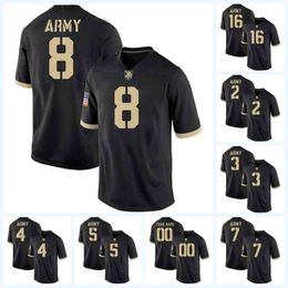 C202 Stitched 8 Kelvin Hopkins Jr. Army Black Knights 3 Asberry 19 James Nachtigal 10 Mike Reynolds 4 Cam Thomas NCAA College Football Jersey