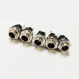 Adapters, DC 5.5x2.5mm Power jack Socket Female Panel Mount Connector/30PCS