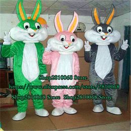 Mascot doll costume Factory Outlet Easter Bunny Mascot Costume Cartoon Set Birthday Party Fancy Dress Ball Adult Size 1125