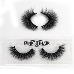 High Quality Thick Curly Mink Fake Eyelashes Natural Long Soft Light Hand Made Multilayer 3D False Lashes Extensions Easy to Wear DHL