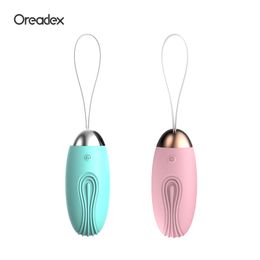 OREADEX 2022 New 10 Speeds sexy Toy For Women Vibrator Egg Vaginal Balls Kegel Ball Wireless Remote Anal Clitoris Stimulation