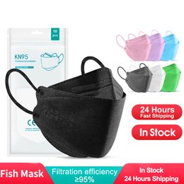 KN95 mask adult disposable mask Colour pink blue five-layer protection dustproof comfortable breathable masks