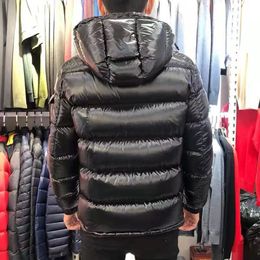 -2022 Дизайнерская мужская куртка Parka Down Pake Maya Men's Ladies Classic Casual Fashion Outdoor Winter и белый пальто Съемная шляпа с ветропроницаемым размером тепла S-4XL