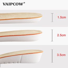 Height Increase Insole for Men/Women height increasing shoes pad Inserts Care Foot Pads Comfortable soles for shoes