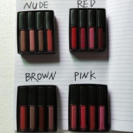 Nude Matte Liquid Lipstick Set Sexy Red Velvet Lip Gloss Waterproof Long Lasting Makeup Lips Tint Cosmetic Beauty lipgloss