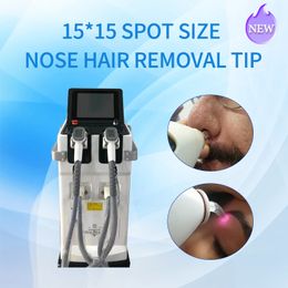 New 2 handpieces Diode Laser for permanent hair removal Machine salon clinic home use with beautiful factory directly sales price