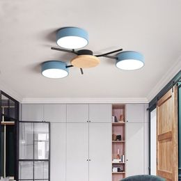 Design moderno dei rami degli alberi di personalità Plafoniere LED 220V lampada da soffitto colorata soggiorno camera da letto camera d'albergo ristorante illuminazione