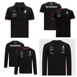 Summer new F1 Formula 1 racing breathable POLO shirt short-sleeved 2022 team quick-drying long-sleeved with the same custom278B