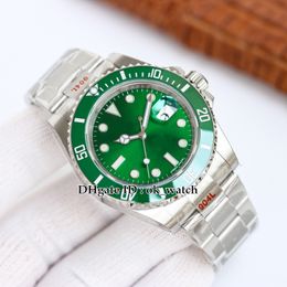 41mm 116610 126610 126613 3235 Automatic Mens Watch Green Ceramic Bezel Dial Sapphire mirror Gents Watches 904L Stainless Steel Bracelet