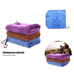 Fishing Accessories Anti-fade Great Hand Towel With Clip Fiber Breathable TackleFishing