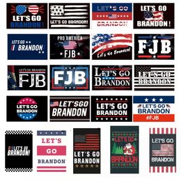 DHL Newest Designs Direct Factory 3x5 Ft Flags 90*150 Cm Lets Go Brandon Save America Again Trump Flag For 2024 President Election U.S. densign Custom