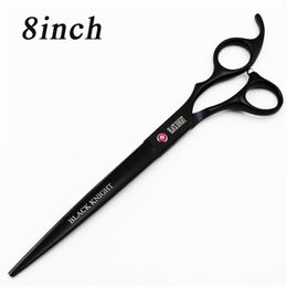 BLACK KNIGHT Professional 8 inch pet scissors Hairdressing Barber hair Cutting shears salon 220317