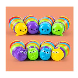 Children's Fidget Toy Caterpillar Slug Puzzle Tricky Simulation Decompression Vent Toys W4