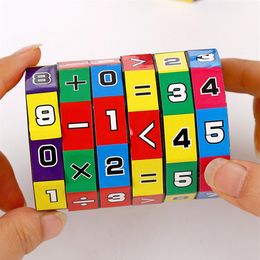 cubed math UK - New Magic Cube Math Toy Slide Puzzles Learning and Educational Toys Children Kids Mathematics Numbers Puzzle Game Gifts190i