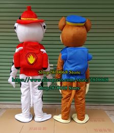 Mascot doll costume High Quality Dog Mascot Costume Cartoon Anime Festive Celebration Fancy Dress Party Chase Show Christmas Gift 1040