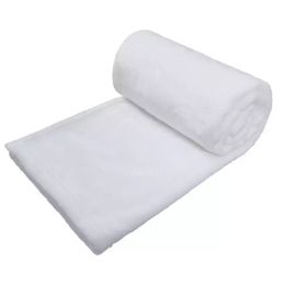 Sublimation Baby Blankets 70 x 100cm Polyester Blanket Warm Soft Sofa Cover White Blank Thermal Transfer Printing Swaddle Wrap ZC1133