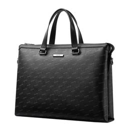 Laptop Bag Men's Business Handbag Pvc Messenger Bag Computer Baobo Brand 220718