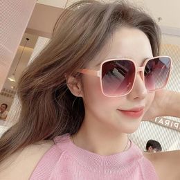 Vintage Oversize Square Sunglasses Women Luxury Brand Big Frame Women Sun-Glasses Black Fashion Gradient Female Glasses Oculos