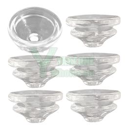 Glass Insert for Silicone Smoking Pipes Universal Cone Shaped Screen Philtre Replacement Bowl Fits Most Pipes YAREONE Wholesale
