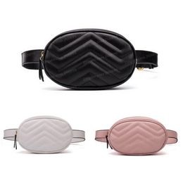 BLACK Waist Pack Fanny Pack For Women Belt Bag Crossbody Bags PU Leather Casual Chest Packs Ladies Wide Strap Messenger Purse