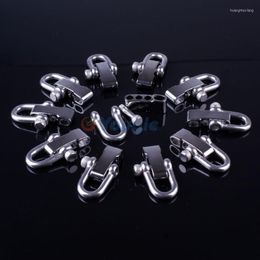 Outdoor Gadgets 10 Packs/lot Stainless Steel Adjustable PARACORD PARACHUTE CORD LANYARD BRACELET SHACKLES BUCKLES