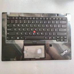 New Original Laptop Housings Lenovo ThinkPad T490s Palmrest cover with Backlight keyboard 02DM407