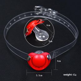 sexy Toys For Women Gag Fetish Soft Safety Silicone Open Mouth bdsm Bondage Restraints Slave With Holes Couples