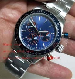 super Topselling BPF made Chronograph men Wristwatches 116509 ceramic 40mm blue dial Sapphire CAL.4130 Movement Mechanical automatic men athletic fashion watches