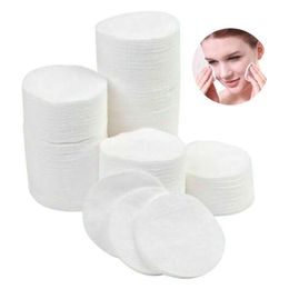 100 pcs/bag Make Up Cosmetic Cotton Pads Wipe Pads Nail Art Cleaning Pads Soft Daily Supplies Facial Cotton Makeup Remover Tool