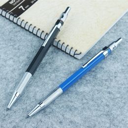 Semi Metal Press Automatic Pencil 2mm Rough Core Drawing Design Low Centre Of Gravity 2.0mm Mechanical Y200709
