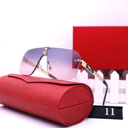 Women Driving Sunglasses 6 Colours Fashion Unisex Adumbral Luxury F Mens Frameless Sunglass Designer Men Sunglasses Cool Glasses 99