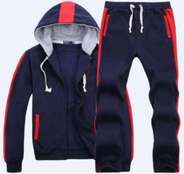 mens designer Tracksuit NEW Football Sets Jacket Kits Men Zipper jackets sportswear camping SALE HOT Best Quality Real