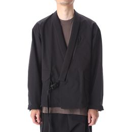 Men's Jackets Men's Jacket Loose Dark Simple Kimono Spring And Autumn Short V-Neck Large Youth TrendMen's