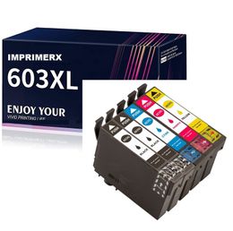 -Tintenpatrone für EPSON 603 603XL kompatibel mit EPSON-Expression Home XP-2100 XP-2105 XP-4105 XP-4100 XP-3105 XP-3100 Workforce WF-2850DWF