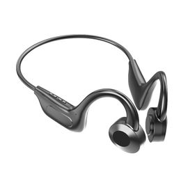 VG02 Bone Conduction Earphone Sport Running Waterproof Wireless Bluetooth Headphone With Microphone Support TF SD Card