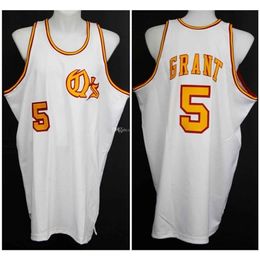 Nikivip 1973-74 Travis Grant #5 San Diego Conquistadors Retro Basketball Jersey Men's Stitched Custom Any Number Name Jerseys