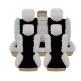 Car Seat Covers Durable Sheepskin Wool Cover