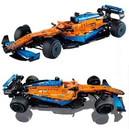 NEW Technical 42141 McLarens Formula 1 Race Car Model Buiding Kit Block Self-locking Bricks Toys for kids Birthday gift