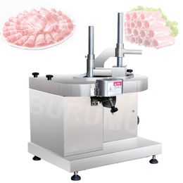 Bacon Ham Cutting Machine Stainless Steel Commercial Meat Slicer Beef And Mutton Slicer