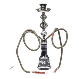 Decorative Objects & Figurines Glass Hookah Shisha Cup Smoking Accessories Double Pipe Set