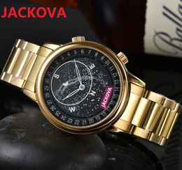 luxury men japan quartz movement watches 42mm Mechanics automatic full stainless steel top quality Imported Crystal Mirror Watch Limited Edition Accessories